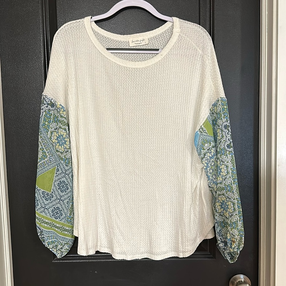 long oversized shirt